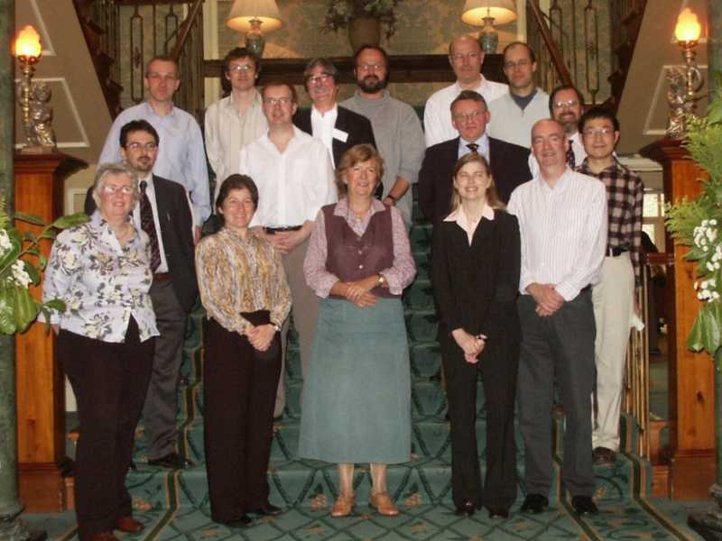 Photograph of the speakers at the 2005 conference.