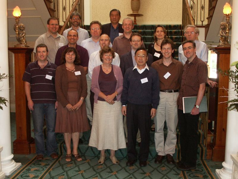 Photograph of the speakers at the 2007 conference.