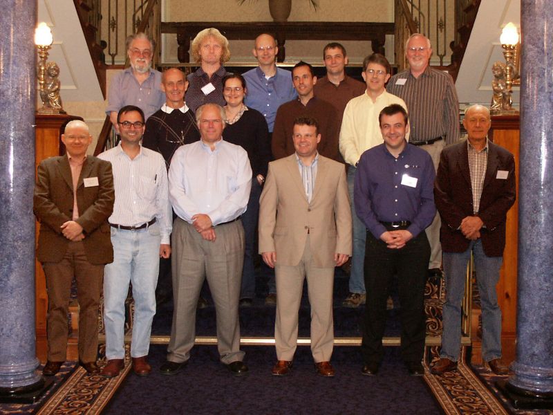 Photograph of the speakers at the 2008 conference.