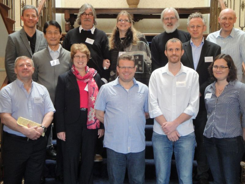 Photograph of the speakers at the 2014 conference.