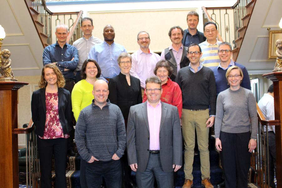 Photograph of the speakers at the 2017 conference.