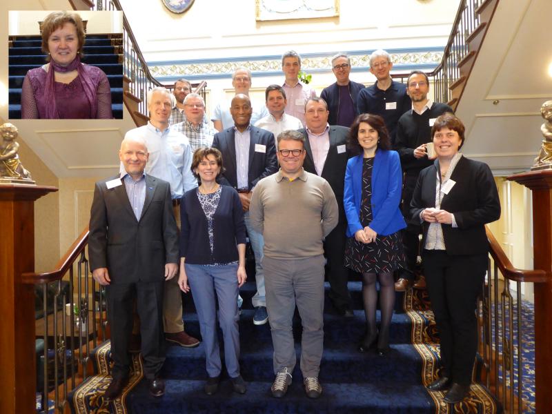Photograph of the speakers at the 2018 conference.