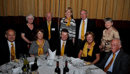 Top Table 1: hosted by Tony Ryan.